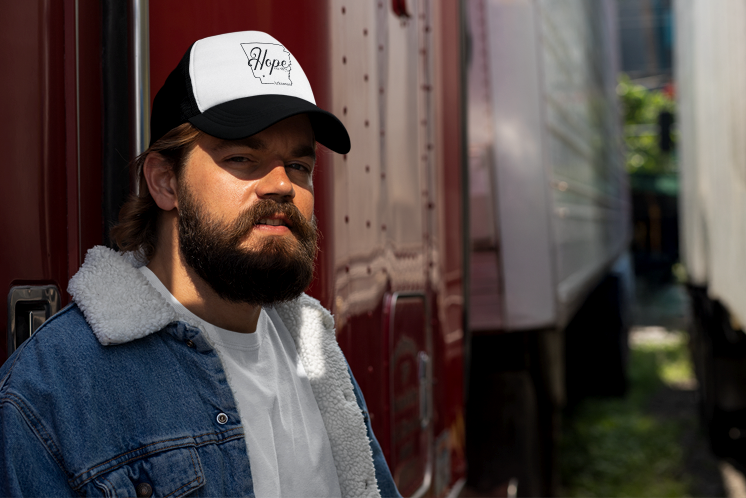 Hope, Arkansas Foam Trucker Hat